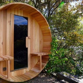 Perth Outdoor Sauna with incredible outdoor view