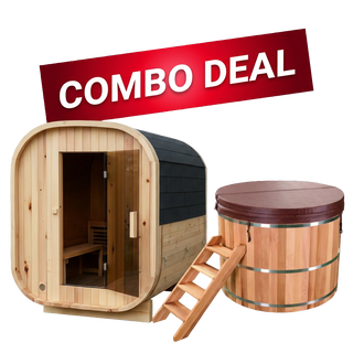 Queenstown Outdoor Sauna + Coolangatta Hot Tub Bundle